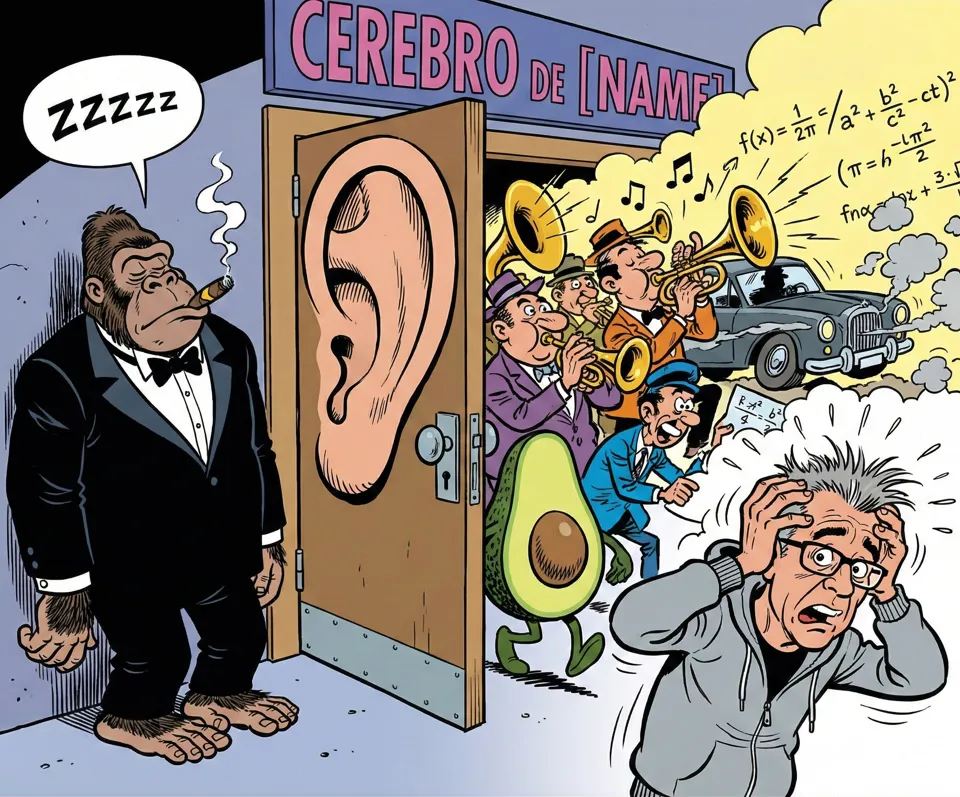 Según un estudio de Carson, Peterson y Higgins (Harvard, 2003), la mayoría de los cerebros tienen un "portero de discoteca" mental muy eficiente