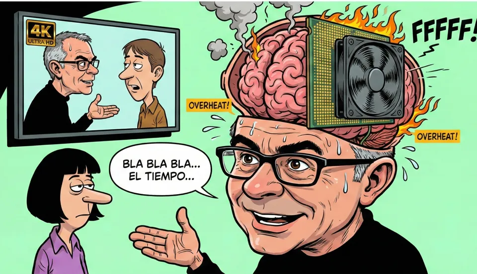 Estoy quemando la batería de mi cerebro renderizando una película que nadie está mirando con tanta atención