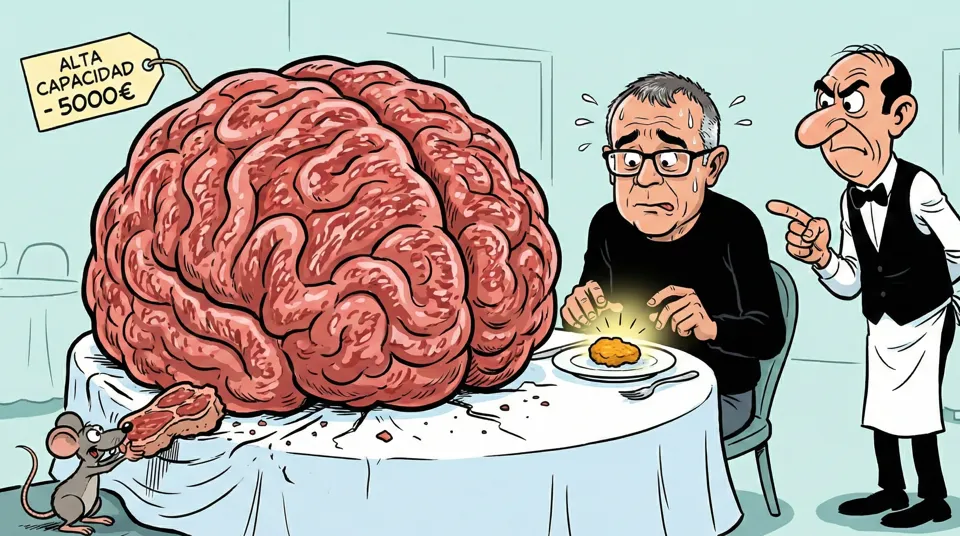 Yo vivo con la sensación constante de tener un filete Wagyu en el cerebro y estar comiendo nuggets.