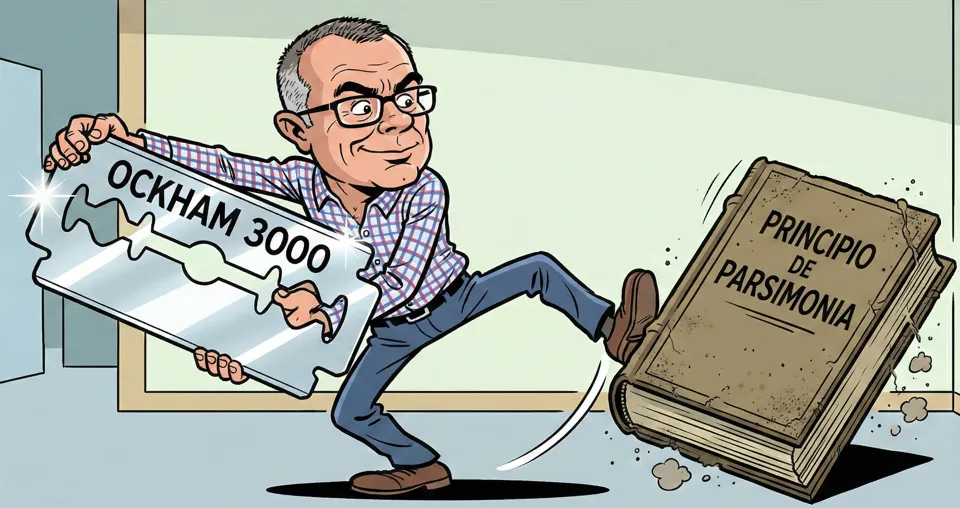 El principio de parsimonia suena a tostón