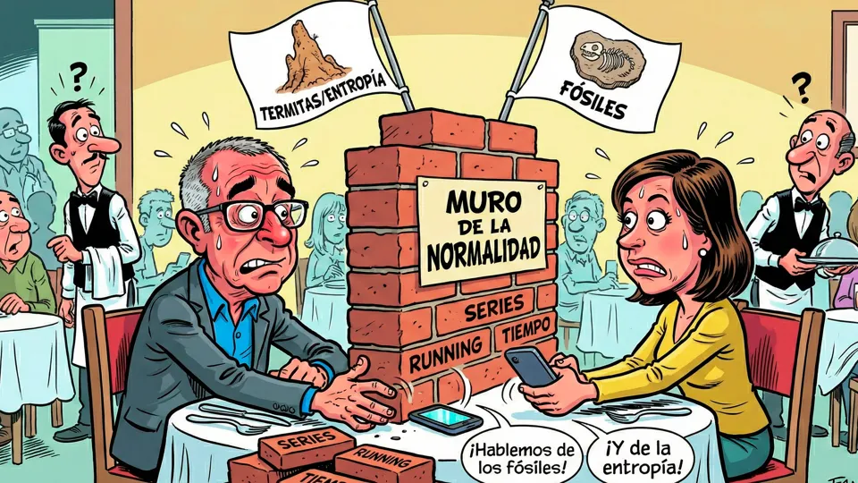 El reloj de arena no tiene pausa