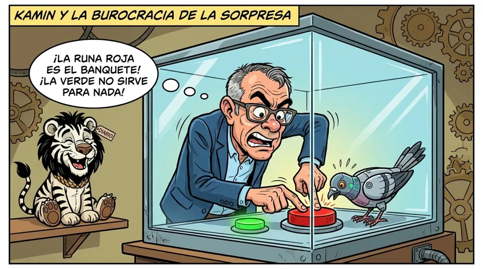 El picoteo del autómata y el banquete aburrido