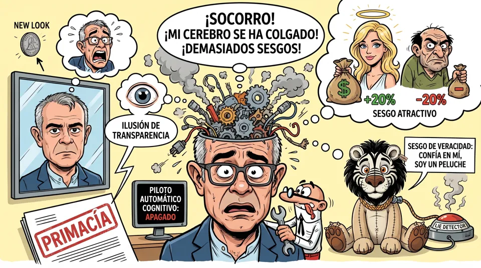 Todo este teatro, funciona porque la gente vive en piloto automático cognitivo.