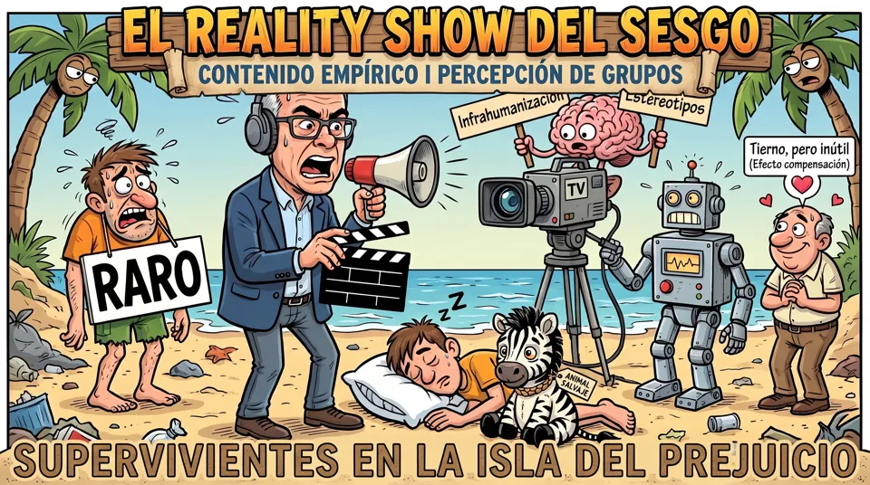 Percepción social Grupos. Supervivientes en la Isla del Prejuicio