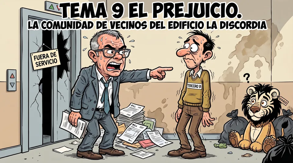 Tema 9 El prejuicio. La Comunidad de Vecinos del Edificio La Discordia