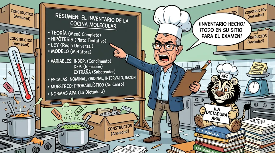 Resumen | El inventario de la cocina molecular