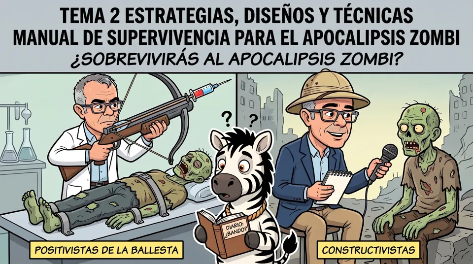 Tema 2 Estrategias, diseños y técnicas | Manual de Supervivencia para el apocalipsis zombi