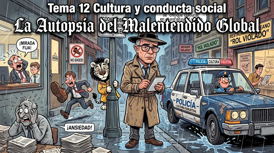 Tema 12 Cultura y conducta social. El archivo de casos de malentendidos globales