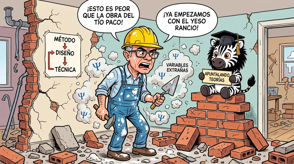 Tema 1 El método científico y estrategias de investigación en Psicología | El manual de reformas de un piso en ruinas