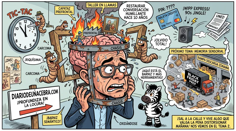 El lienzo final y la llamada de la carcoma