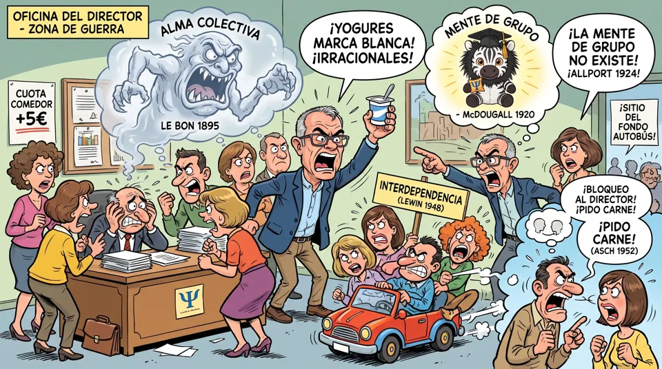 Desarrollo histórico del estudio de los grupos en la Psicología Social