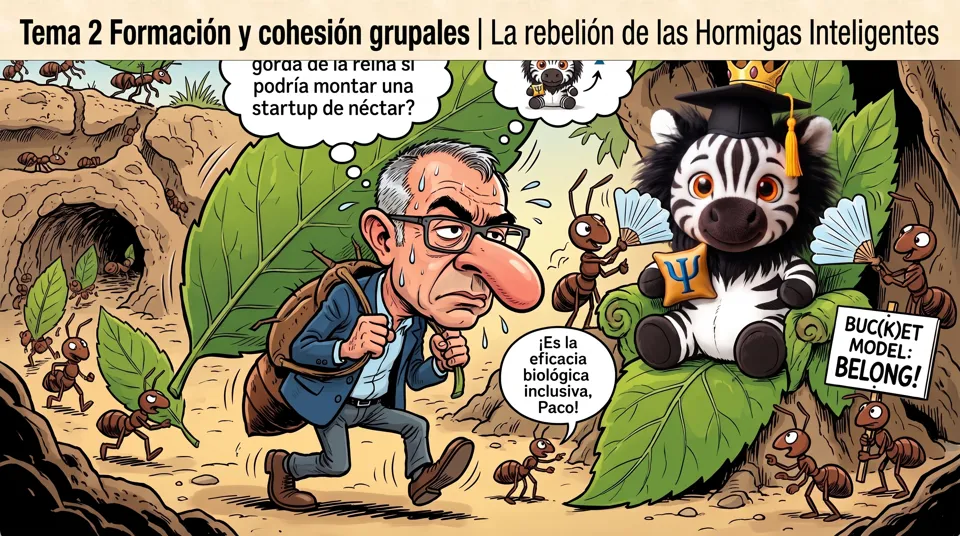 Tema 2 Formación y cohesión grupales | La rebelión de las Hormigas Inteligentes