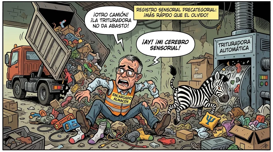 Tema 2 Memoria sensorial | El Bazar de Devoluciones Caótico