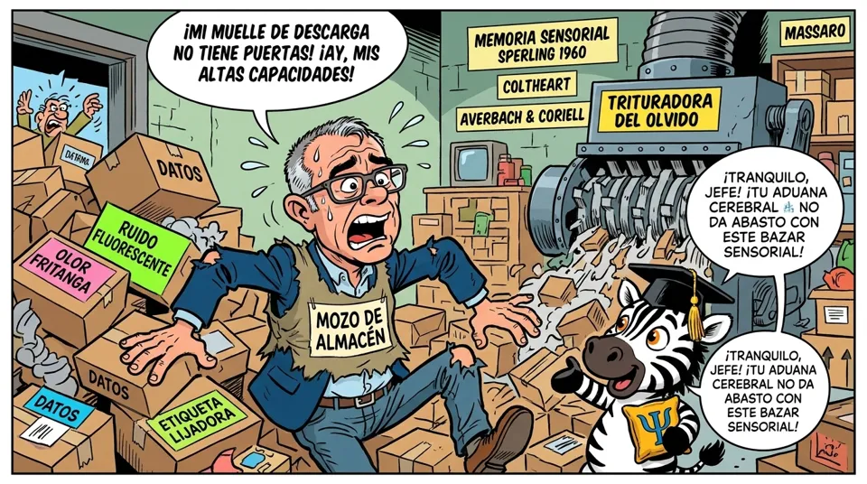 Tema 2 Memoria sensorial | El Bazar de Devoluciones Caótico