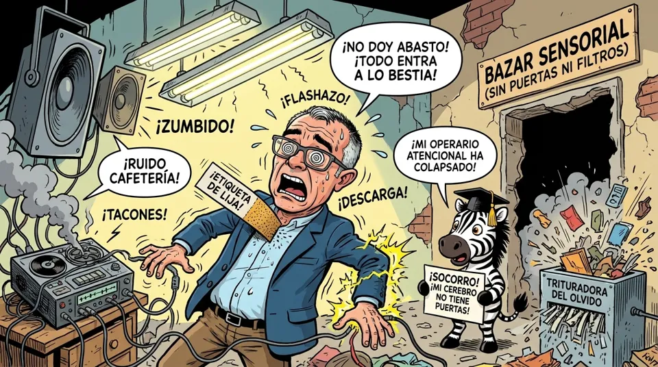 El colapso del mozo de almacén | Altas capacidades e hipersensibilidad sensorial